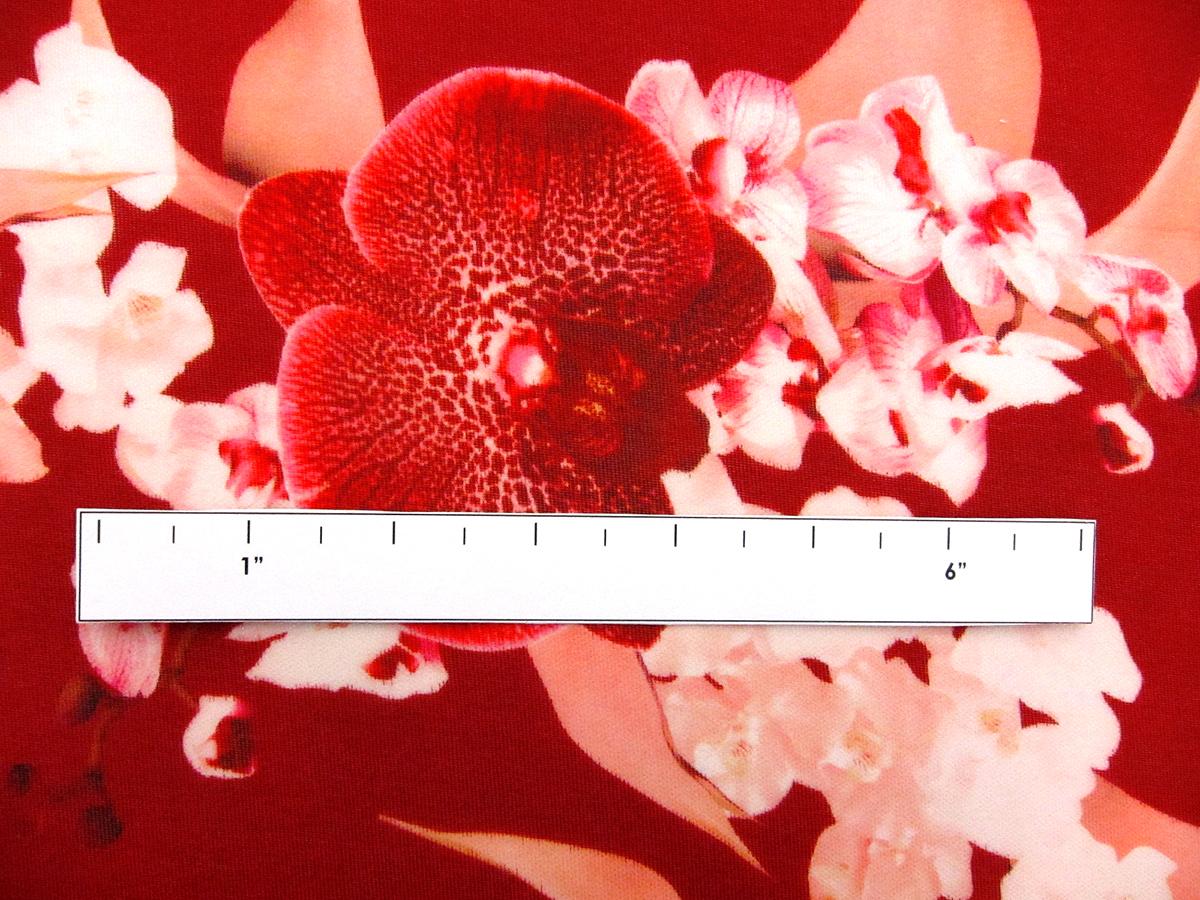 Printed Lightweight Silk and Nylon Gazar3