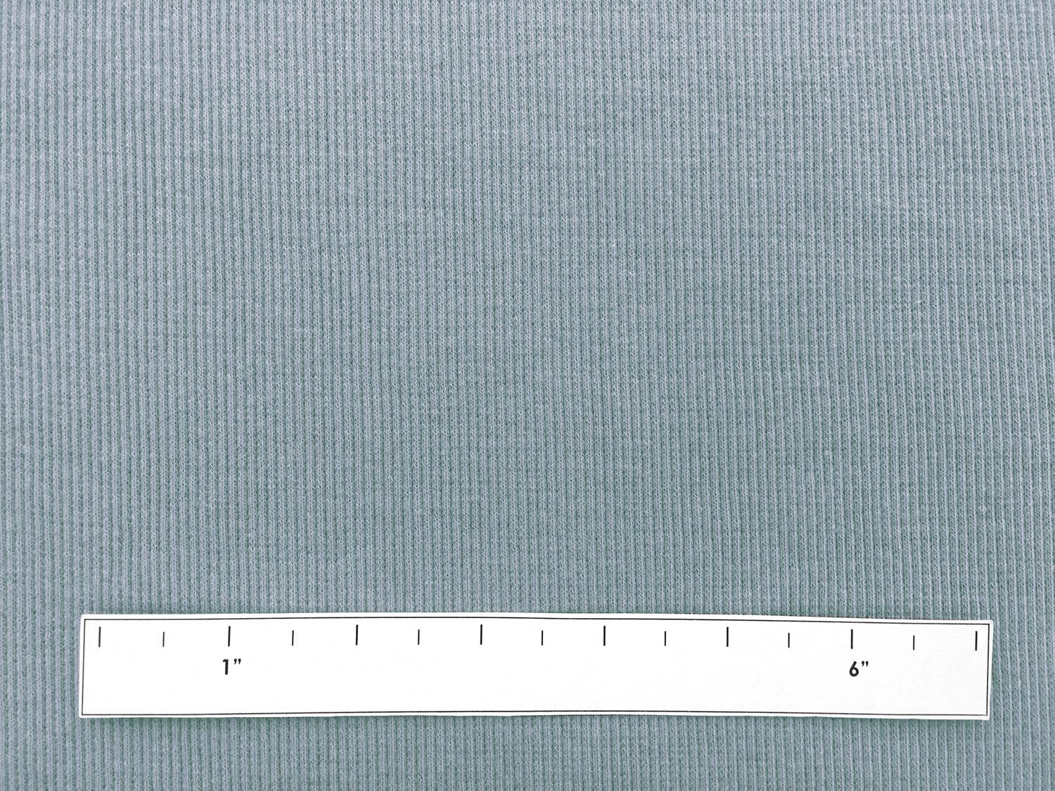 Japanese Cotton Rib Knit in Powder Blue1
