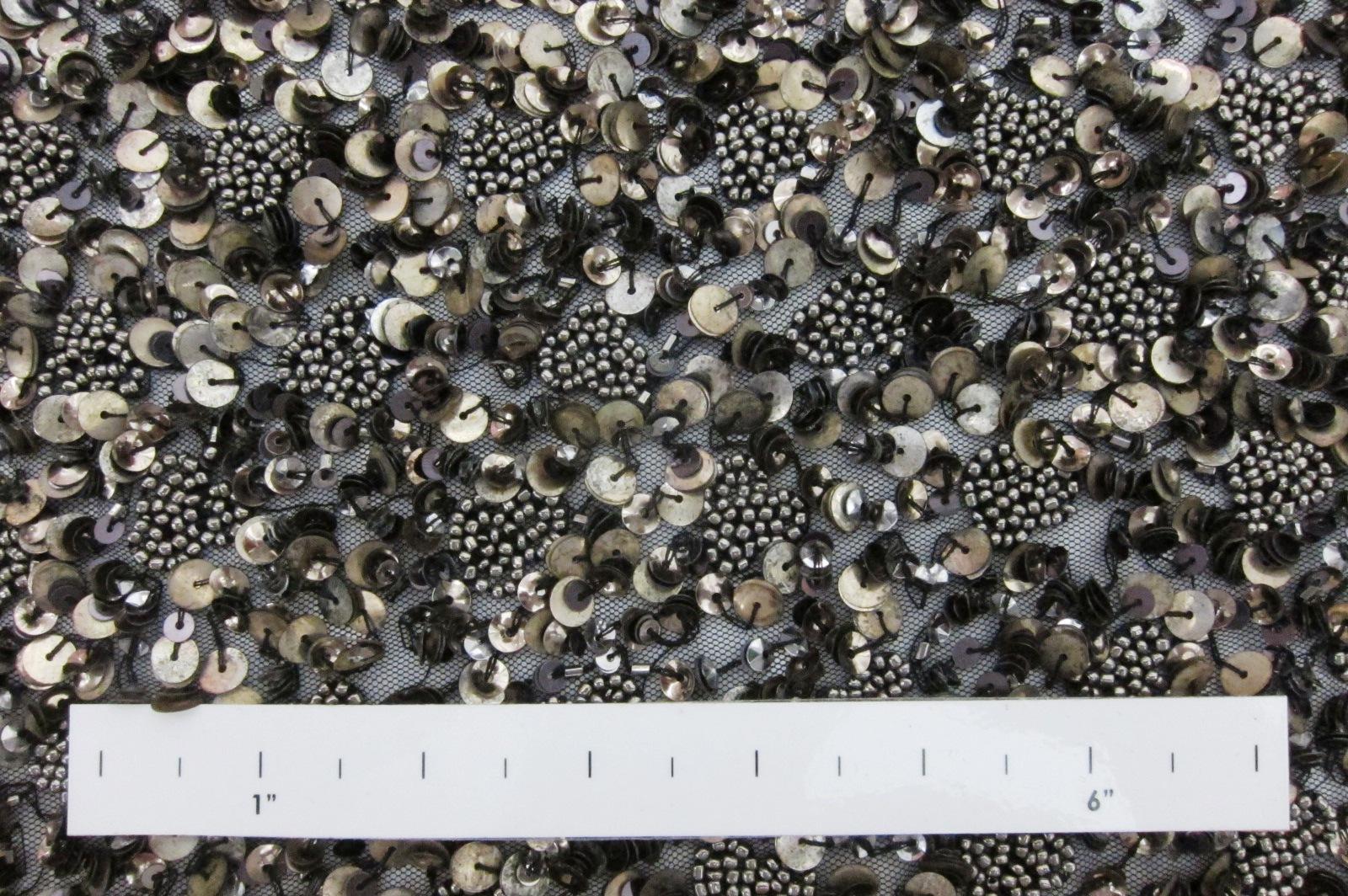 Sequins and Beading on Tulle1