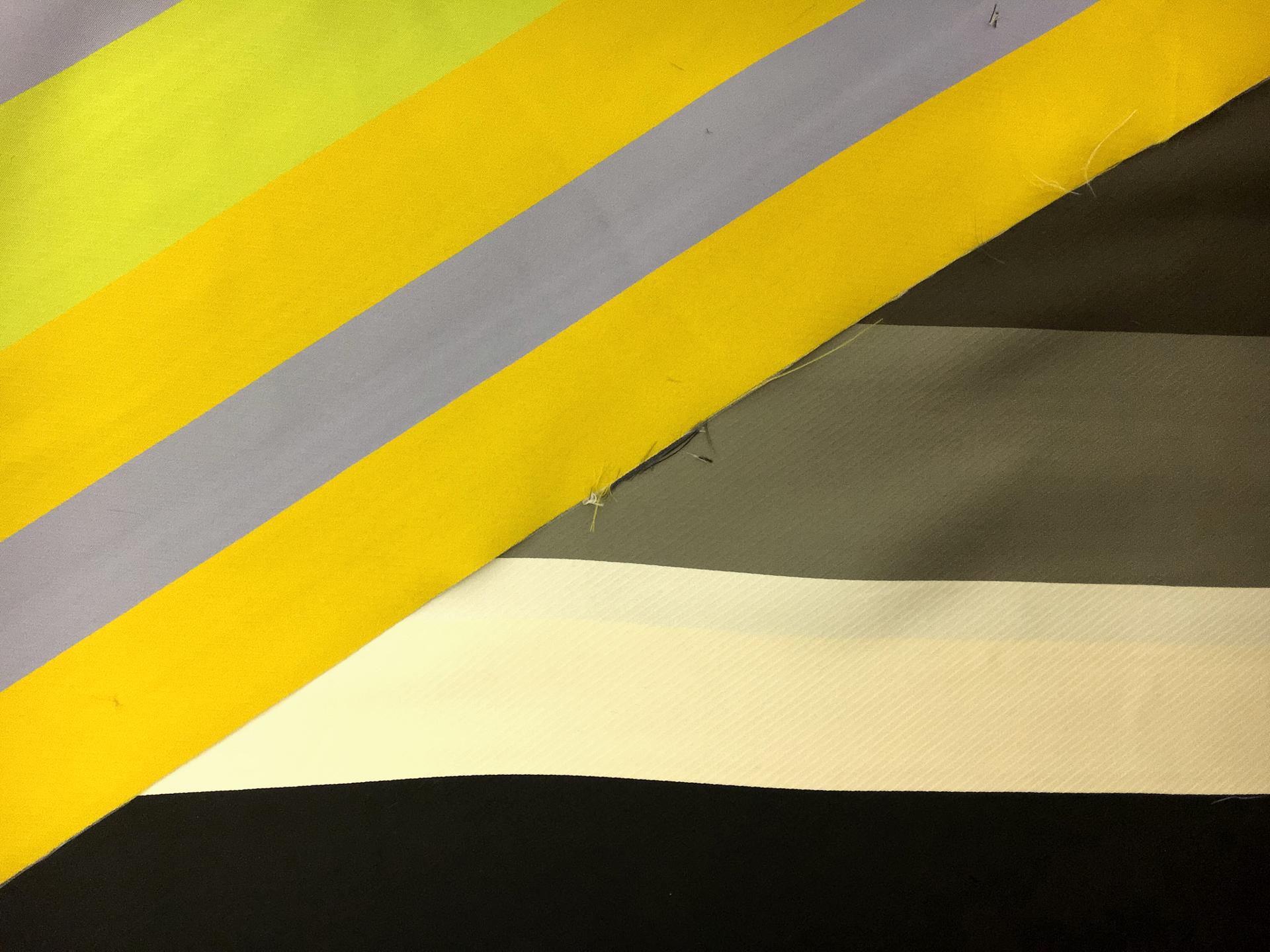 Polyester Double Face Satin Stripe0