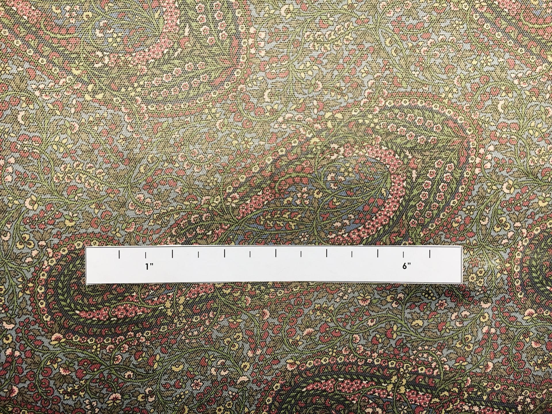 Metallic Printed Silk Chiffon1