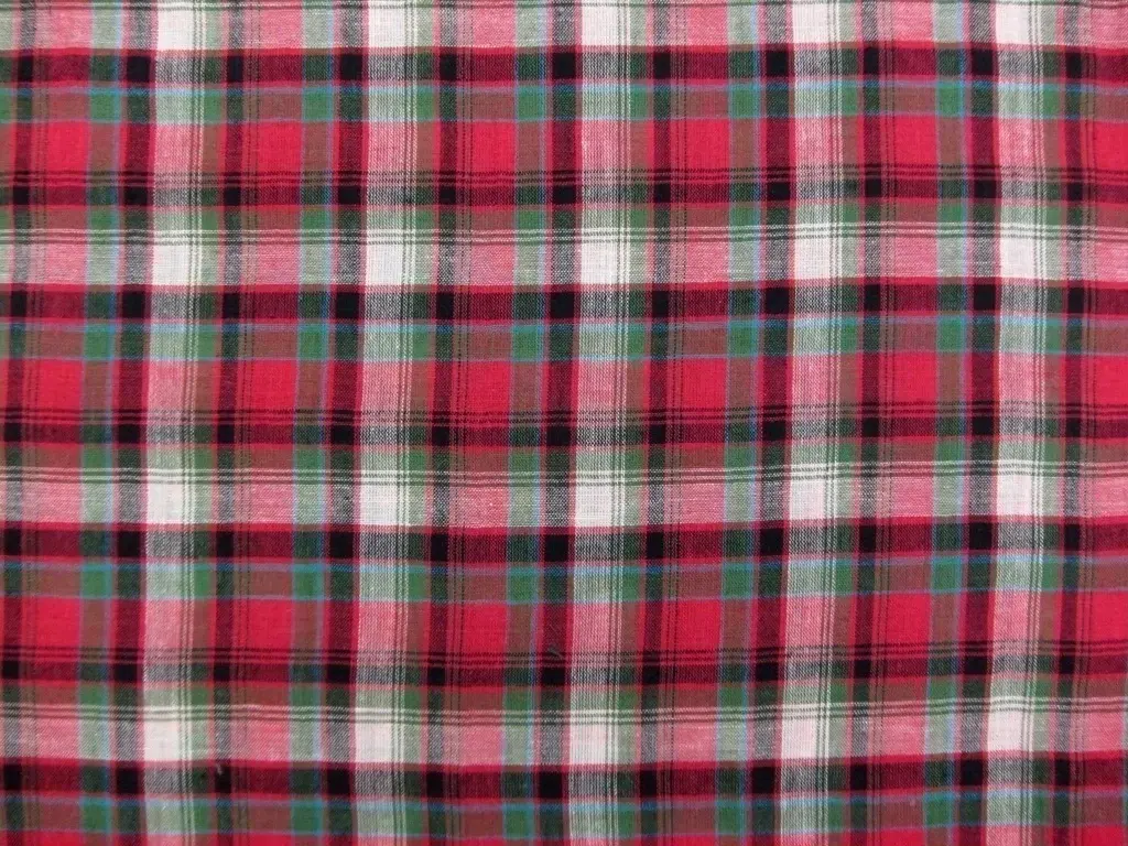 Woven Cotton Plaid0