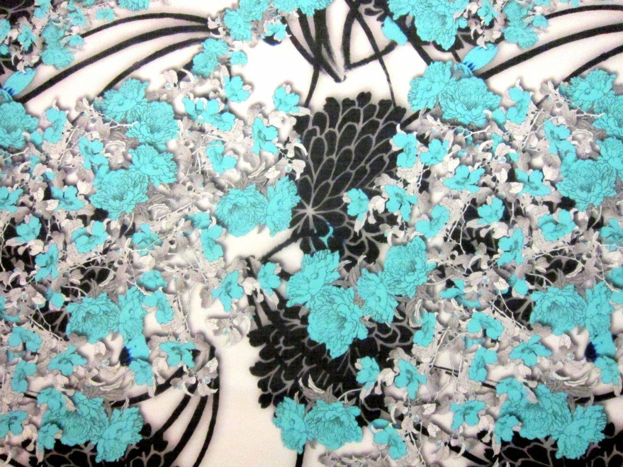 Printed Silk Chiffon0