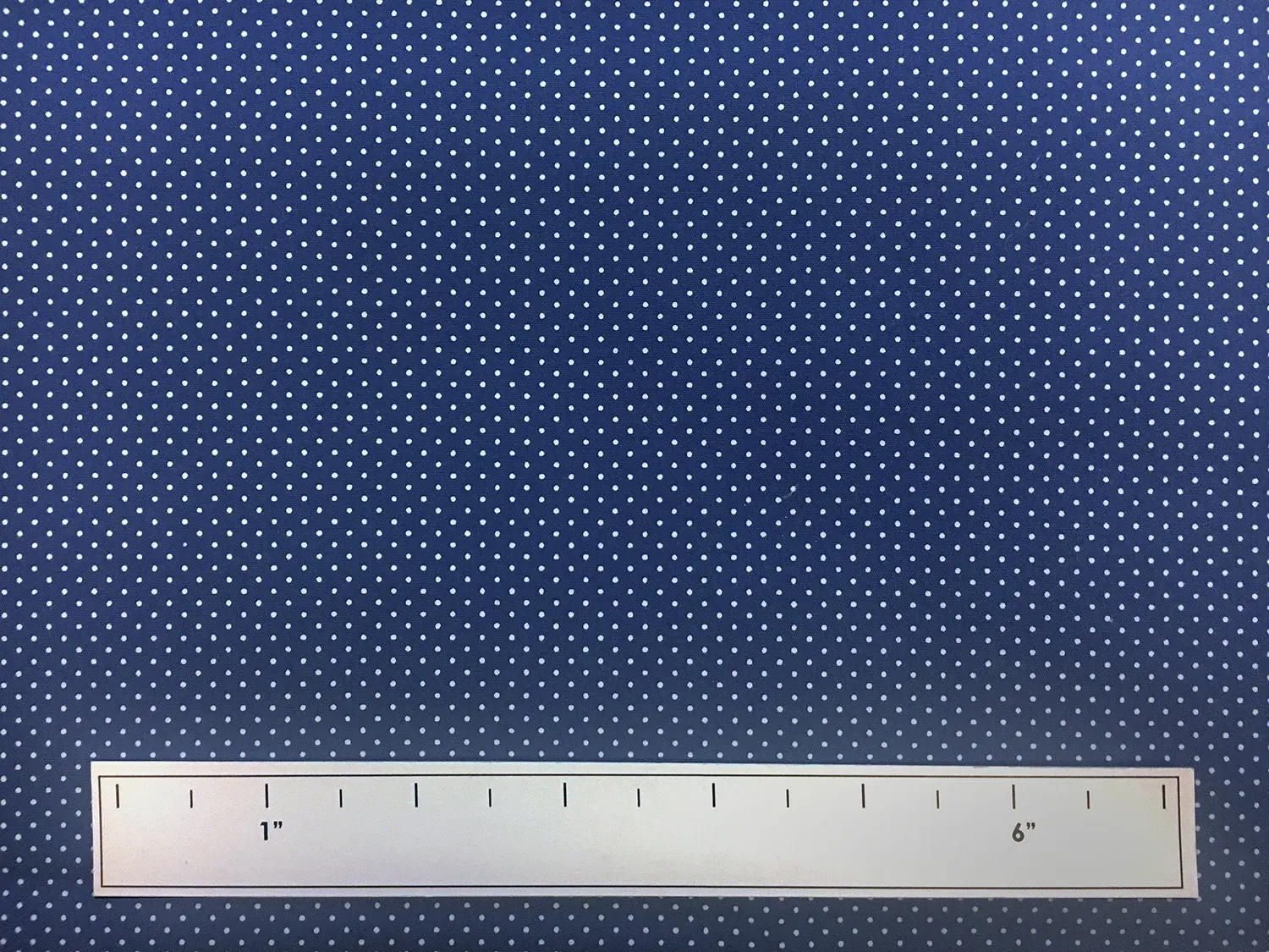 Cotton Broadcloth Petite Dot Print in Denim 3