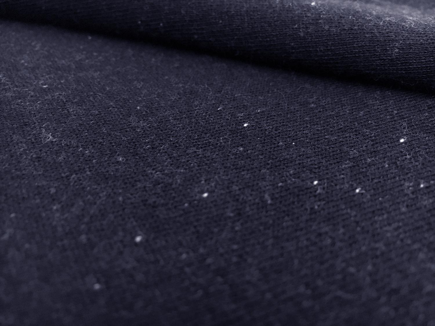 Cotton French Terry Knit in Indigo0