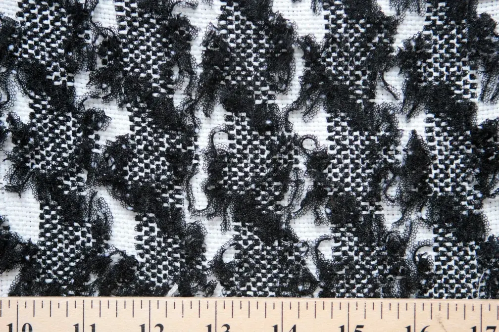 Cotton Novelty Tweed0